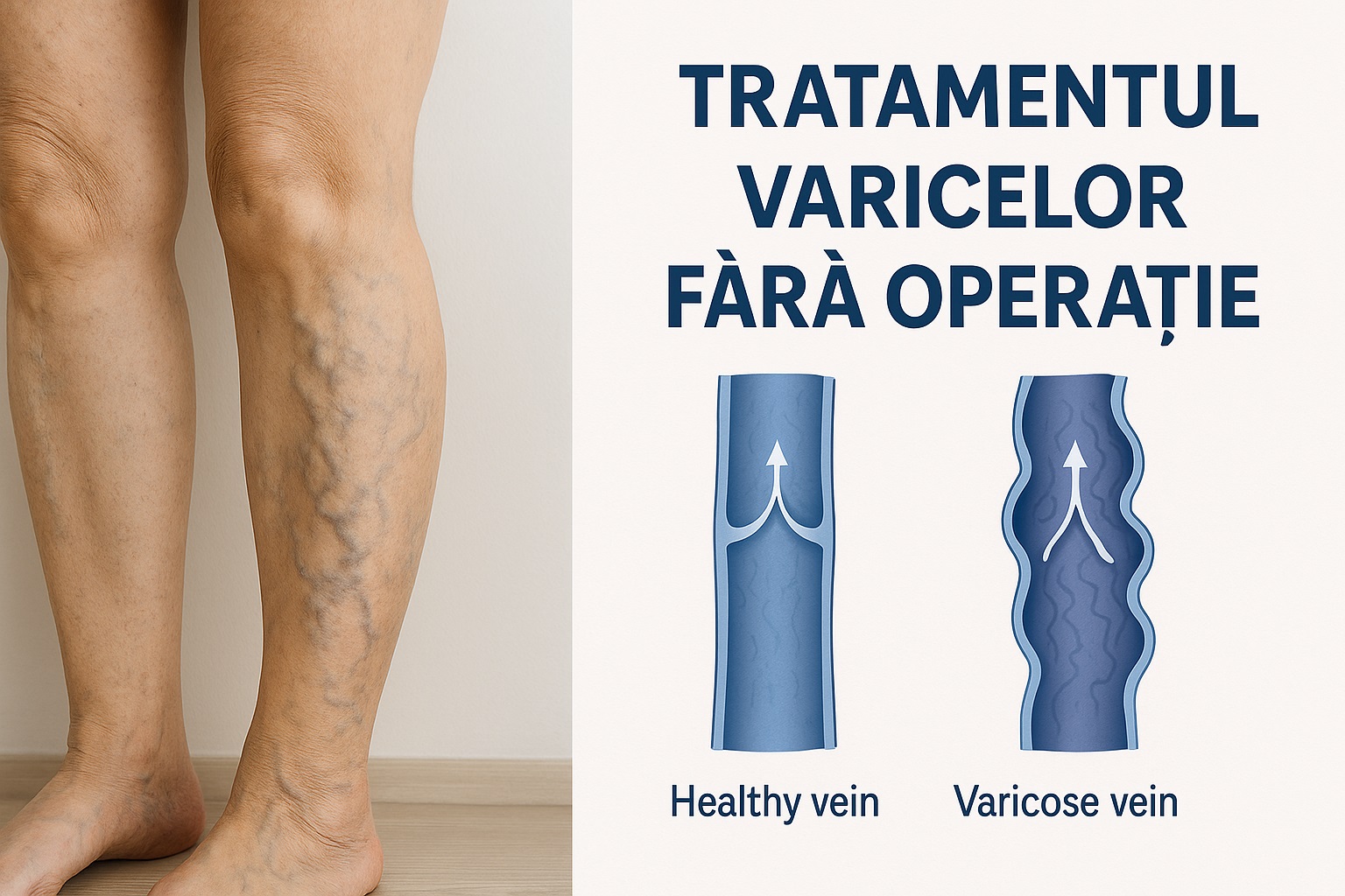 Tratamentul varicelor fără operație