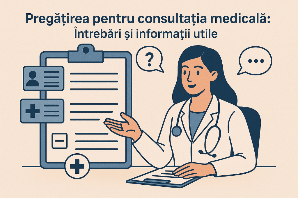 Pregătirea pentru consultația medicală
