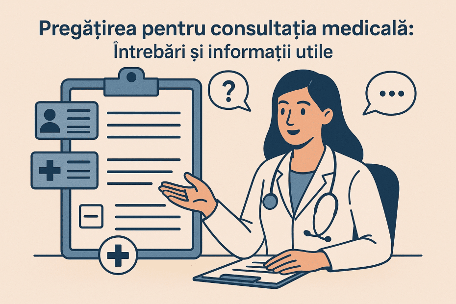 Pregătirea pentru consultația medicală