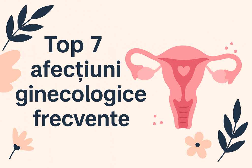 Top 7 afecțiuni ginecologice frecvente