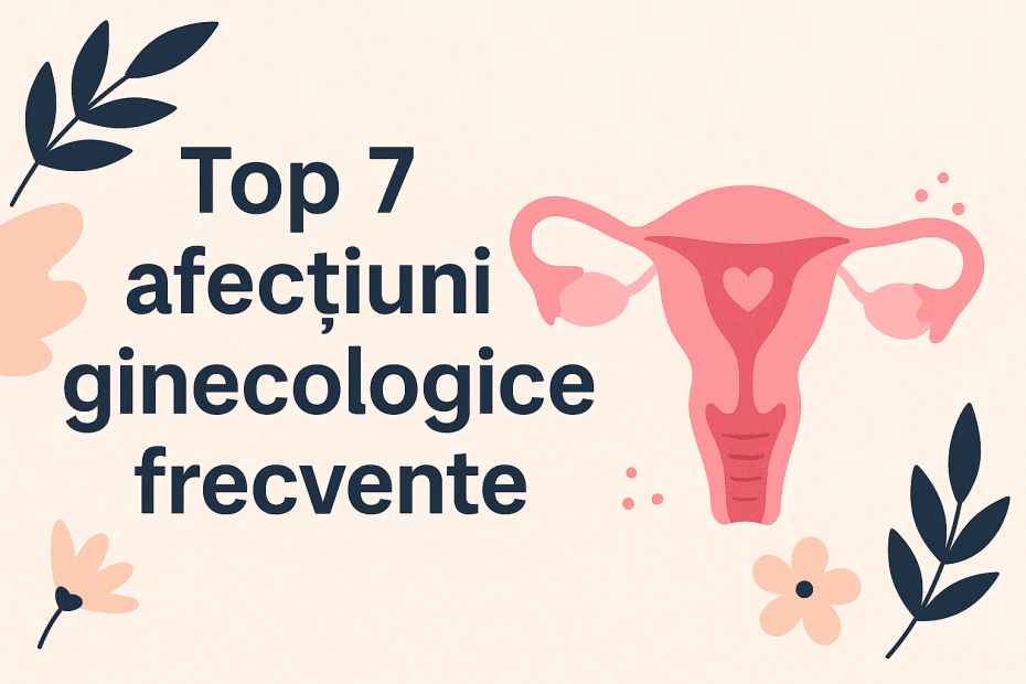 Top 7 afecțiuni ginecologice frecvente